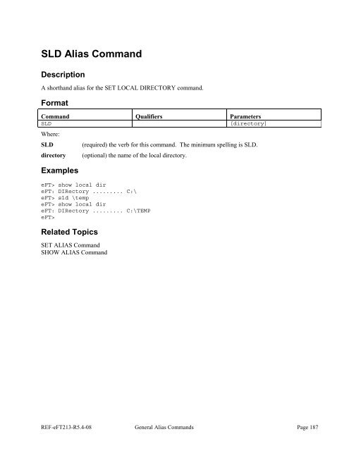 NetEx EFT213 Reference Manual Rel 5.4