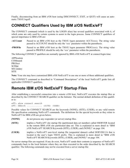 NetEx EFT213 Reference Manual Rel 5.4