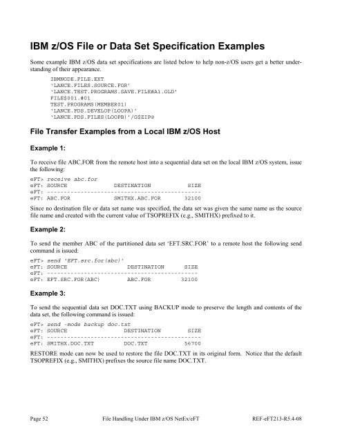 NetEx EFT213 Reference Manual Rel 5.4