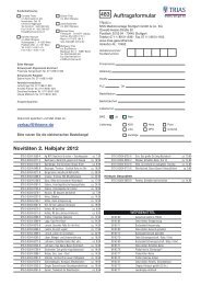 Auftragsformular - MVS Medizinverlage Stuttgart