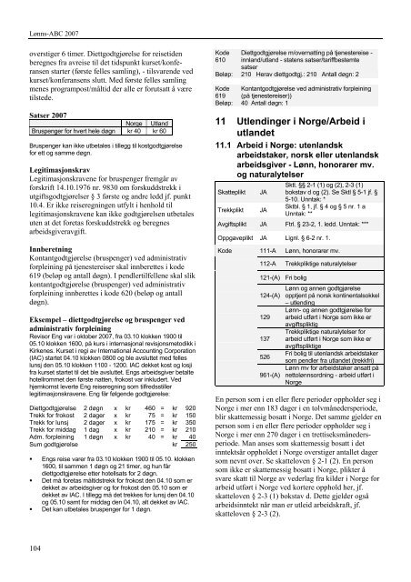 LÃ¸nns-ABC 2007 - Skatteetaten