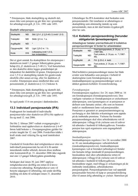 LÃ¸nns-ABC 2007 - Skatteetaten