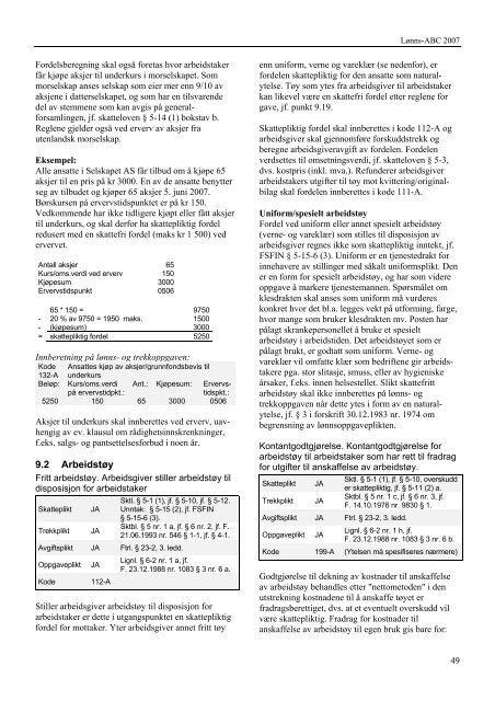 LÃ¸nns-ABC 2007 - Skatteetaten