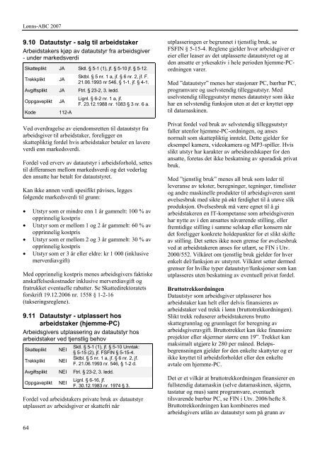 LÃ¸nns-ABC 2007 - Skatteetaten