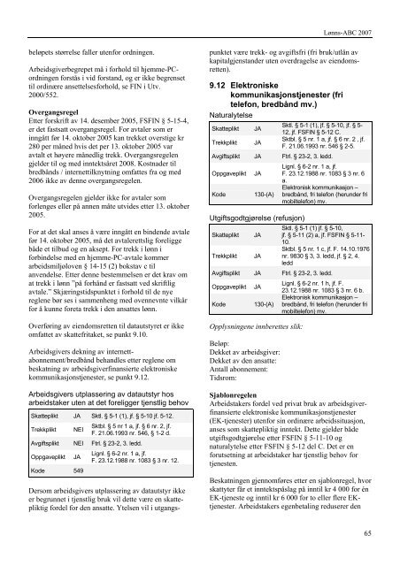 LÃ¸nns-ABC 2007 - Skatteetaten