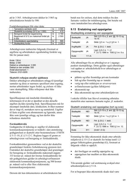 LÃ¸nns-ABC 2007 - Skatteetaten