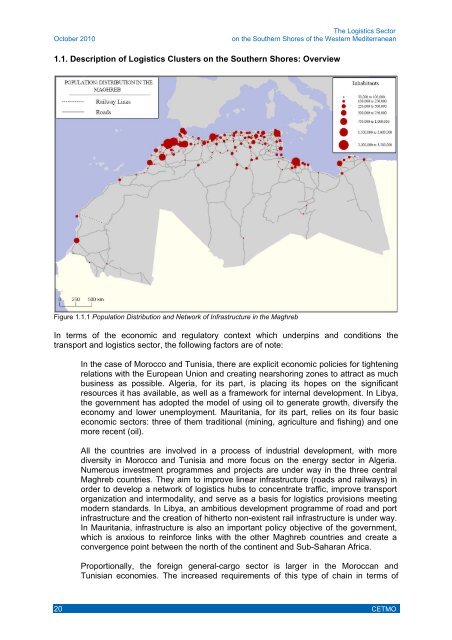 The Logistics Sector on the Southern Shores of the Western ... - cetmo