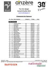 Tour des alpages Samedi 20 juillet 2013