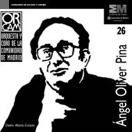 Ãngel Oliver Pina - Orquesta y Coro de la Comunidad de Madrid