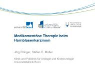 Medikamentöse Therapie beim Harnblasenkarzinom - GeSRU