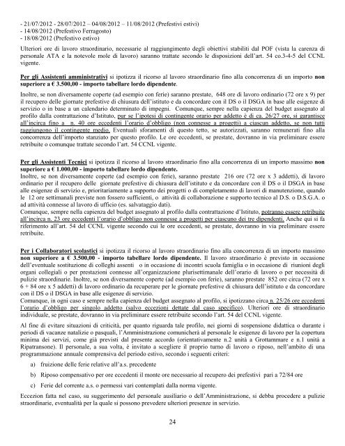 Adozione Piano delle Attività - IIS Fazzini-Mercantini