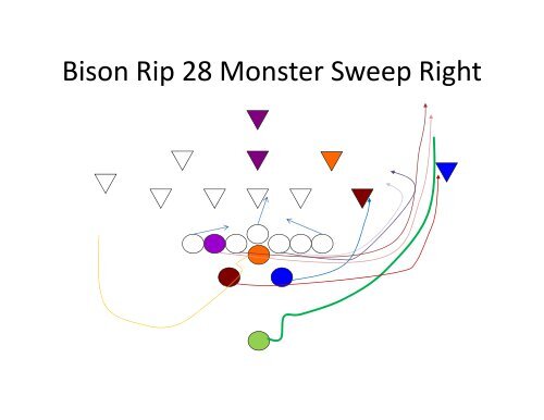 Triple B Bear/Bison Backfield Power Series - Gregory Double Wing