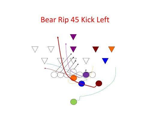 Triple B Bear/Bison Backfield Power Series - Gregory Double Wing