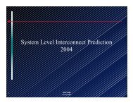 System Level Interconnect Prediction 2004 - SLIP