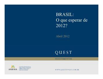BRASIL: O que esperar de 2012? - Fiesc