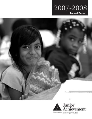 2007-2008 Annual Report - Junior Achievement of New Jersey