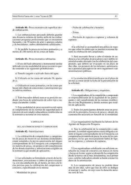 Decreto 182/2004, de 21 de diciembre - Gobierno de Canarias