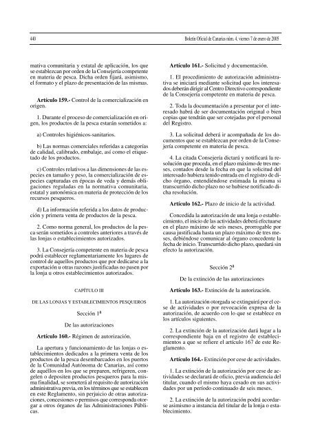Decreto 182/2004, de 21 de diciembre - Gobierno de Canarias