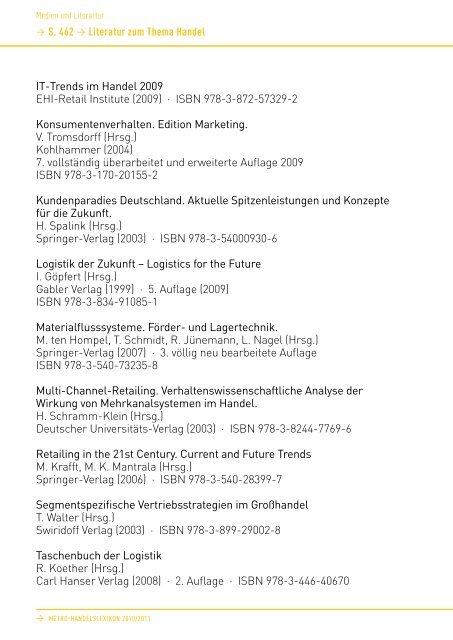 7. Medien und Literatur - METRO Group