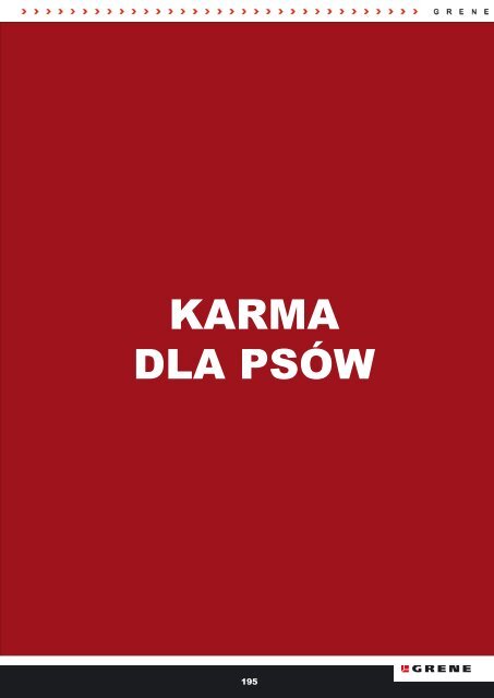 KARMA DLA PSÃw - Grene