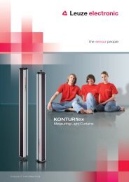 KONTURflex - Leuze electronic