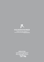 Acquapura Spa Price list - Falkensteiner