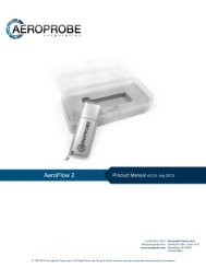 AeroFlow Manual - Aeroprobe Corporation
