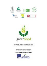 guia de apoio ao formando projecto greenfood 2010-1 ... - Projects