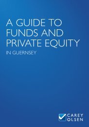 Guide to Investment Funds and Private Equity in ... - Carey Olsen