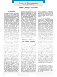 An Early History of the Internet - Leonard Kleinrock - UCLA