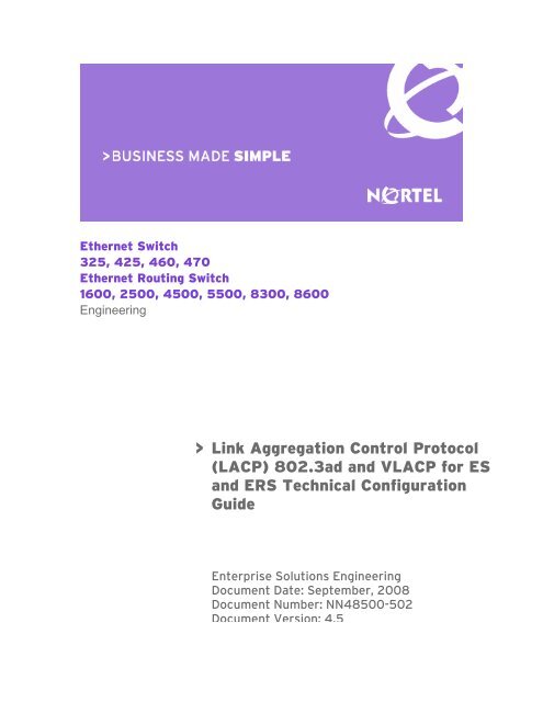 LACP, O que é Link Aggregation Control Protocol?