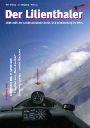 Zeitschrift der Landesverbände Berlin und ... - lilienthaler-online