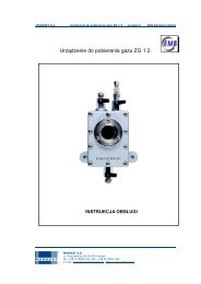 UrzÃ„â€¦dzenie do pobierania gazu ZG 1.2.  - Merazet