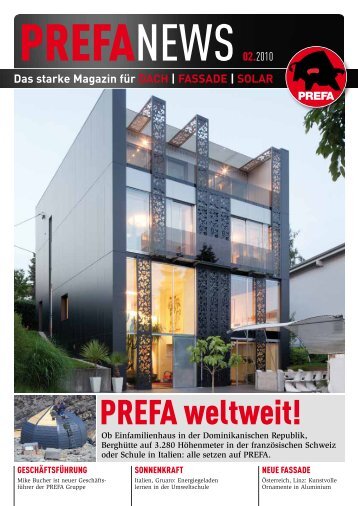 Das starke Magazin für Dach | FassaDe | solar - Mibau