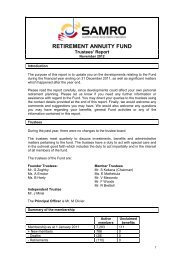 UTi Flexi Retirement Fund (Pension and Provident Sections) - samro