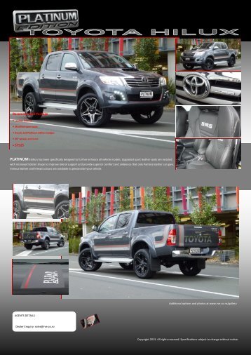 2012 Toyota Hilux - Retro Vehicle Enhancement