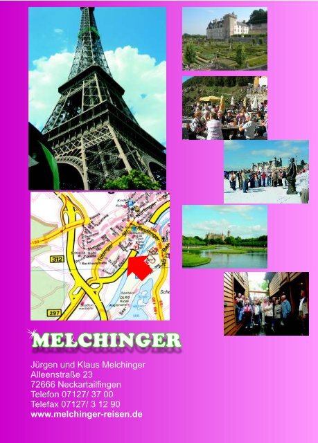 Starten Sie mit  uns inÃ‚Â´s Reisejahr 2010 - Melchinger Reisen