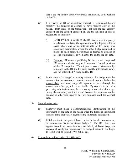 International Tax Aspects of Foreign Currency Transactions