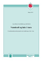 Vannkraft og laks i Aura - Vannportalen