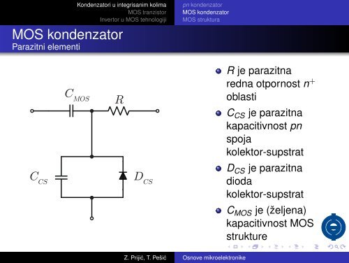 Osnove mikroelektronike - Elektronski fakultet Nis