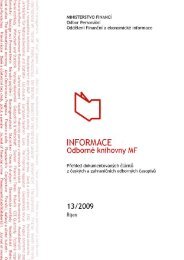 inf0913.pdf - Ministerstvo financÃ­