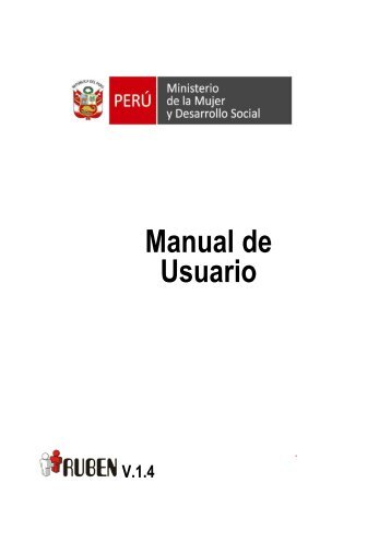 Manual de Usuario RUBEN - Sistema de Registro de Visitas