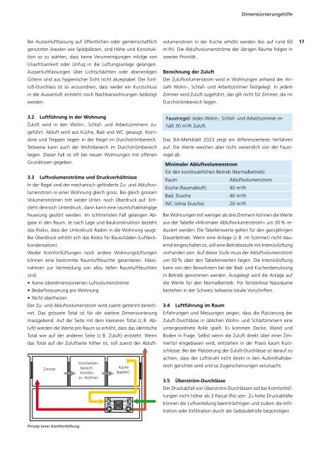 Leistungsgarantie Haustechnik - Minergie