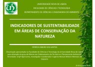 indicadores de sustentabilidade em Ã¡reas de conservaÃ§Ã£o da em ...