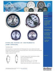 STERLING RANGE OF INSTRUMENTS (OEM VERSION) - Veethree ...