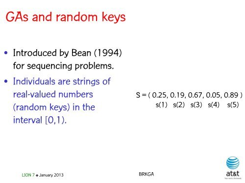 brkga - AT&T Labs Research