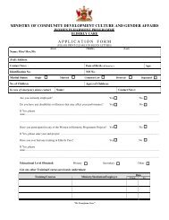 Application form for Elderly care