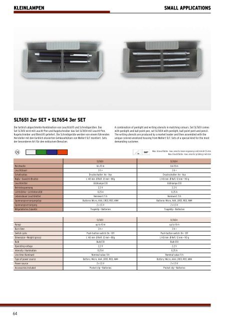 Produktkatalog Product Catalogue Wir machen Licht We create light