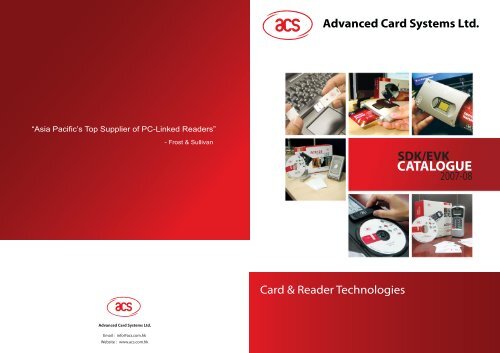 ACS SDK Catalogue - Advanced Card Systems Ltd.