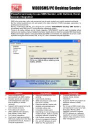VIDEOSMS/PC Desktop Sender - MCTel